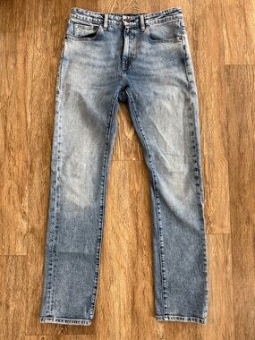 Levi's Men's Straight Light Blue Denim Jeans 32/32